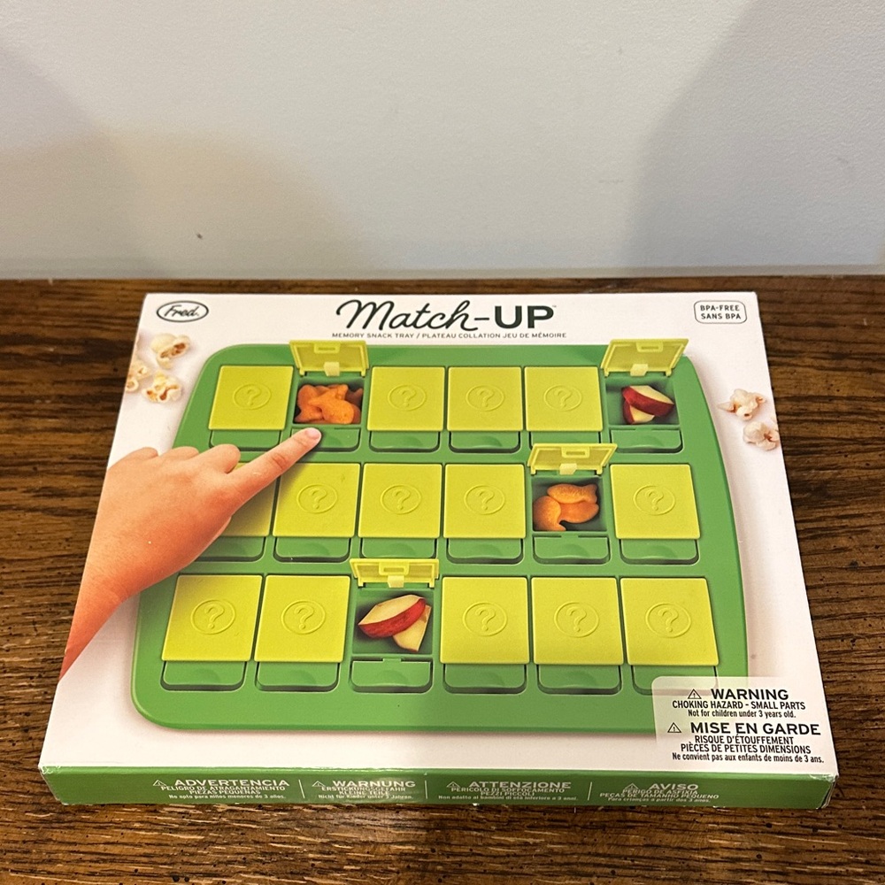 Fred Match-Up Memory Game - Vibrant Green